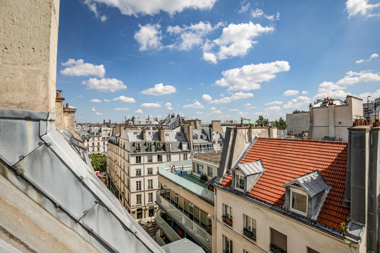 Paris Centre Dernier Etage Vue Ascenseur公寓 外观 照片