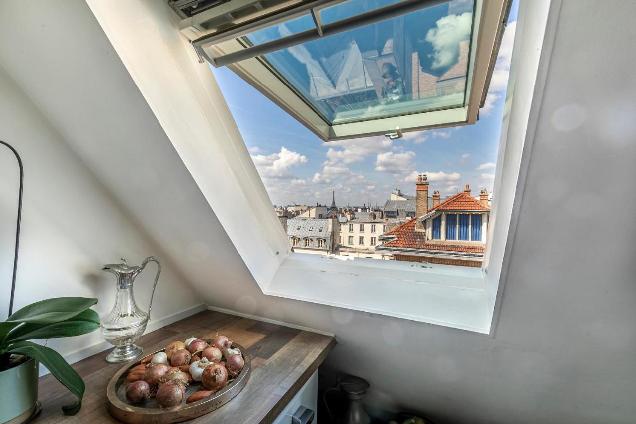 Paris Centre Dernier Etage Vue Ascenseur公寓 外观 照片