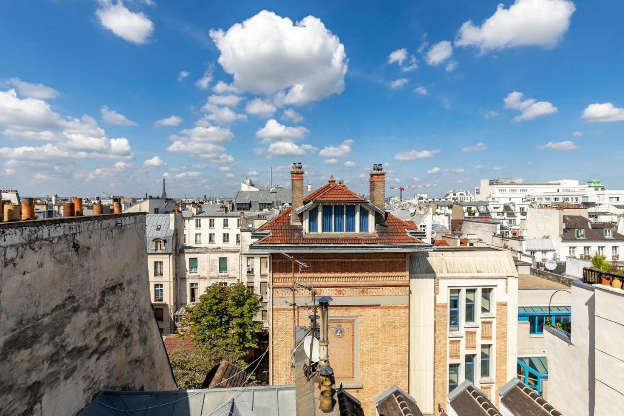 Paris Centre Dernier Etage Vue Ascenseur公寓 外观 照片